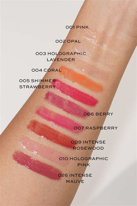 dior lip gloss 029|Dior lip gloss color chart.